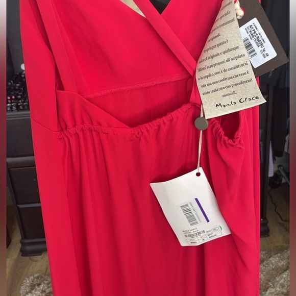 Red NWT Manila Grace Size 48 - Picture 3 of 3